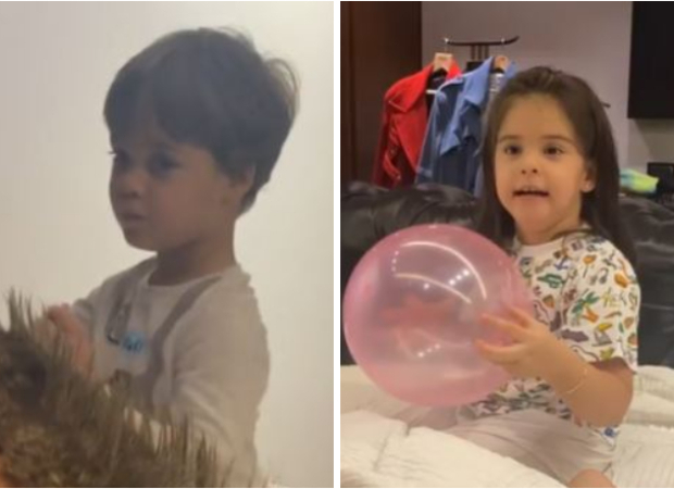 Watch: Karan Johar’s twins Yash and Roohi name him Monkey 