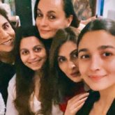Alia Bhatt and Ranbir Kapoor get together a fun night with both their families