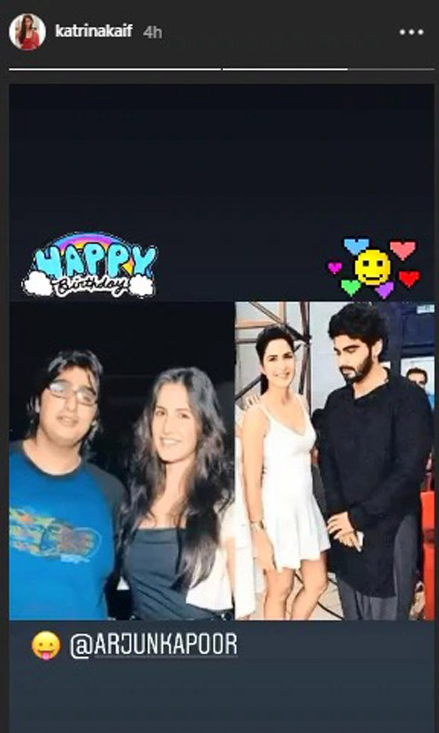 Arjun Kapoor receives sweetest birthday wish from BFF Katrina Kaif Arjun Kapoor receives sweetest birthday wish from BFF Katrina Kaif
