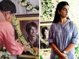 Bhojpuri actors Manoj Tiwari and Akshara Singh visit Sushant Singh Rajput’s Patna home to pay tribute