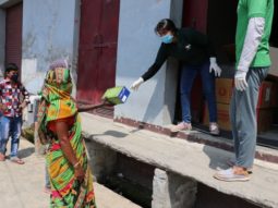 Bhumi Pednekar helps migrant and underprivileged labourers in need of footwear