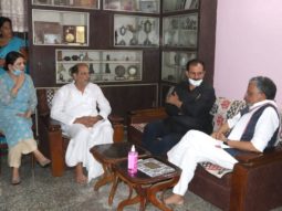 Bihar Deputy Chief Minister Sushil Kumar Modi visits Sushant Singh Rajput’s Patna home