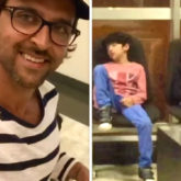 Father's Day 2020: Hrithik Roshan shares funny video of son Hridaan sleepwalking, Hrehaan falling asleep at the airport