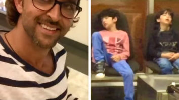 Father’s Day 2020: Hrithik Roshan shares funny video of son Hridaan sleepwalking, Hrehaan falling asleep at the airport