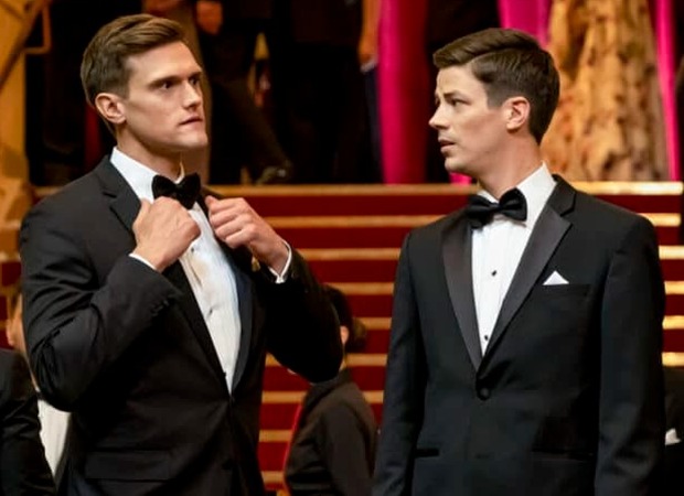 Grant Gustin and The Flash showrunner Eric Wallace speak up on Hartley Sawyer's firing for his racist and misogynistic tweets Grant Gustin and The Flash showrunner Eric Wallace speak up on Hartley Sawyer's firing for his racist and misogynistic tweets