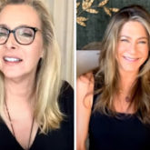 Lisa Kudrow explains to Jennifer Aniston why she doesn't watch Friends re-reuns