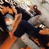 Krishna Shroff and Eban Hyams share a steamy kiss; Tiger Shroff reacts with a puking emoji 