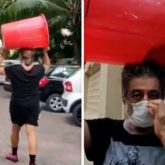 Watch: Shakti Kapoor carries a big drum on his head to buy liquor 