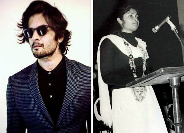 Ali Fazal shares an old picture of his mother swearing-in as President of the union of AMU