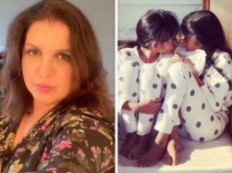 Farah Khan flaunts her creativity, recreates popular paintings on her daughters