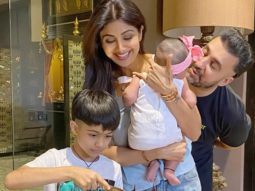 Raj Kundra turns baker on wife Shilpa Shetty’s birthday, latter shares photos from celebration