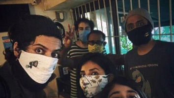 Ali Fazal reunites with Shweta Tripathi, Harshita Gaur and team of Mirzapur 2 for dubbing post lockdown Ali Fazal reunites with Shweta Tripathi, Harshita Gaur and team of Mirzapur 2 for dubbing post lockdown