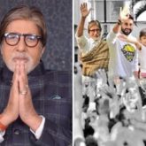 Amitabh Bachchan expresses gratitude; shares an edit with Abhishek Bachchan, Aishwarya Rai Bachchan, Aaradhya