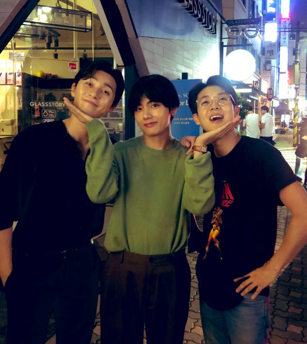 BTS member V's facetime call with actors Park Seo Joon and Choi Woo Shik gives a peek into their wholesome friendship