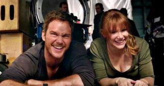 Bryce Dallas Howard is back on Jurassic World: Dominion set with Chris Pratt and already has bruises