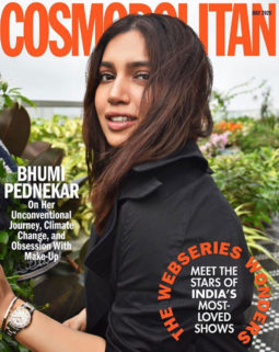 Bhumi Pednekar on the cover of Cosmopolitan, July 2020
