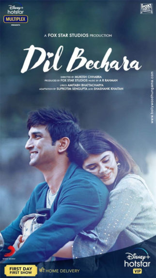 First Look Of Dil Bechara