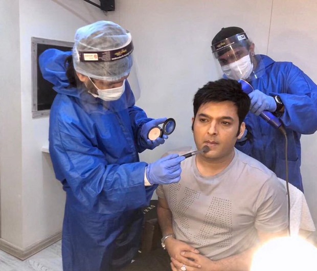Kapil Sharma shaves off his quarantine beard ahead of The Kapil Sharma Shoot, thanks the crew for working hard Kapil Sharma shaves off his quarantine beard ahead of The Kapil Sharma Shoot, thanks the crew for working hard