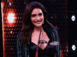 Karishma Tanna wins Khatron Ke Khiladi 10, Rohit Shetty hands over the trophy