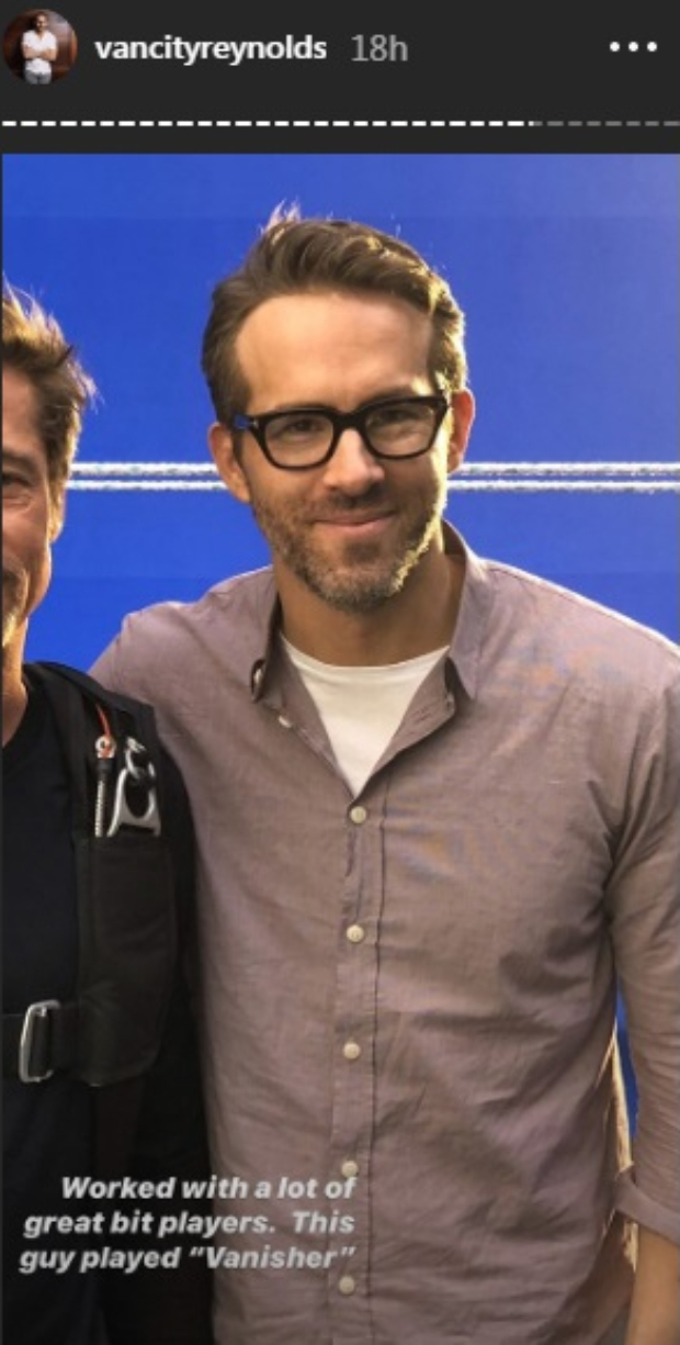 Ryan Reynolds trolls Brad Pitt for his blink and miss cameo as Vanisher in Deadpool 2 through unseen set image 