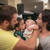 Salman Khan shares adorable picture with his niece Ayat and nephews Ahil and Nirvan