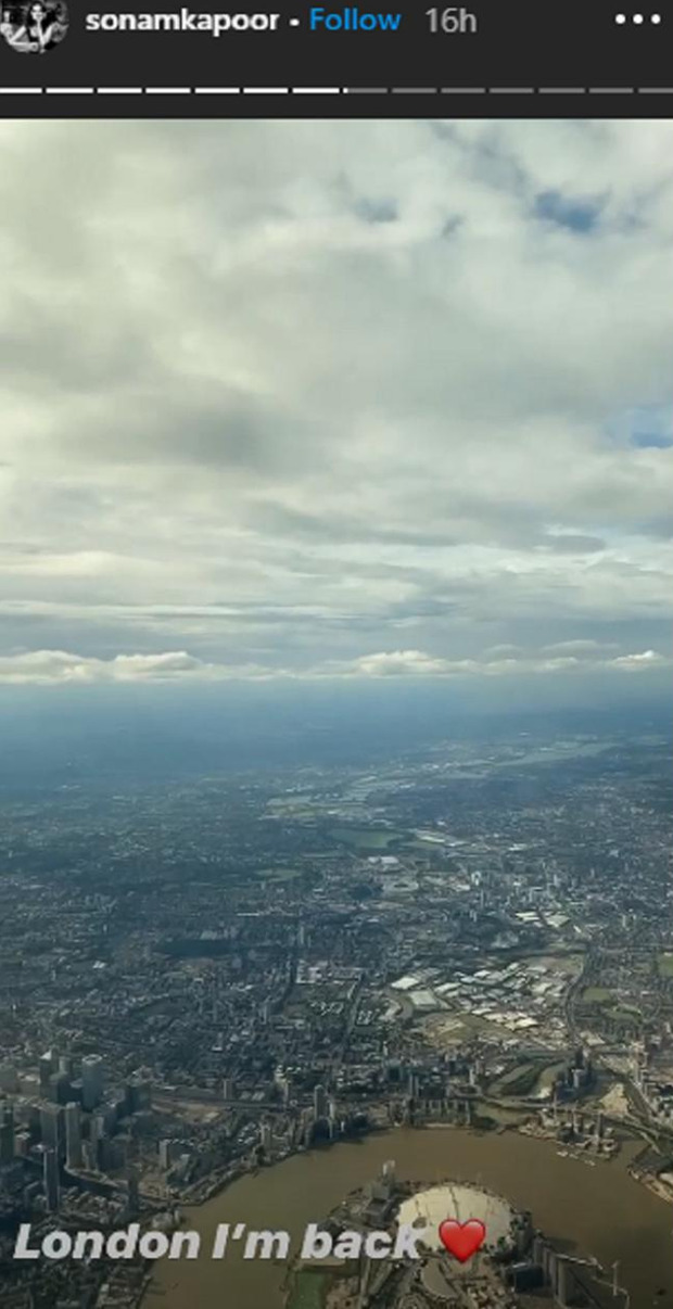 Sonam Kapoor and Anand Ahuja fly off to London amid COVID-19 pandemic