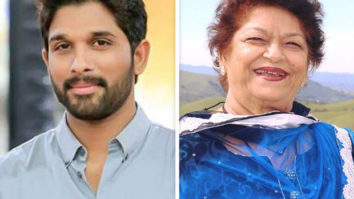 “She was my 1st choreographer ever in the movie DADDY,” writes Allu Arjun sharing old pictures with Saroj Khan
