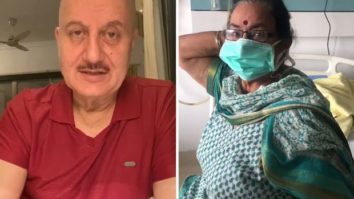 Anupam Kher shares adorable video of mother getting discharged from the hospital after COVID-19 treatment