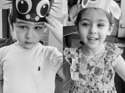 Challenge Accepted: Kareena Kapoor Khan posts black and white picture of Taimur and Inaaya 