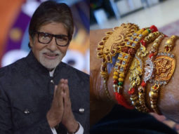 Amitabh Bachchan shares a picture of his rakhi-clad wrist with an important message