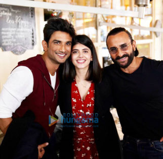On The Sets from the movie Dil Bechara