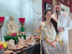 Sanjay Dutt celebrates Ganesh Chaturthi with Maanayata Dutt and family in a simple way this year