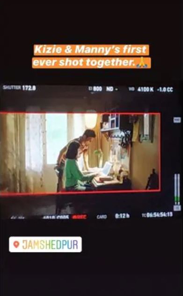 Sanjana Sanghi shares pictures of first look test and first shot with Sushant Singh Rajput for Dil Bechara