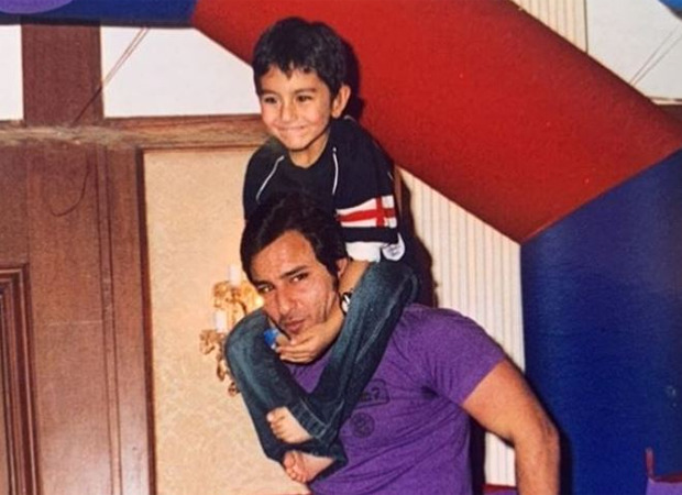 Saif Ali Khan Birthday: Ibrahim Ali Khan shares a childhood picture wishing his father 