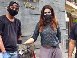Raveena Tandon’s family grows bigger after they adopt a dog; see pics