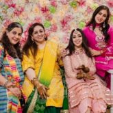 Sara Ali Khan opts for a hot pink kurta at JP Dutta's daughter's mehendi function 