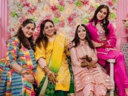 Sara Ali Khan opts for a hot pink kurta at JP Dutta’s daughter’s mehendi function 