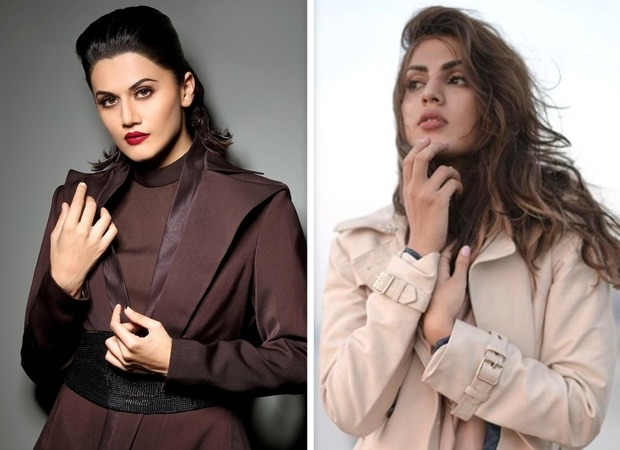After Taapsee Pannu, several actresses speak up for Rhea Chakraborty