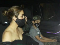 Amrita Arora spotted at Kareena Kapoor Khan’s house