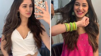 Ananya Panday shares throwback pictures from her first look test for Khaali Peeli
