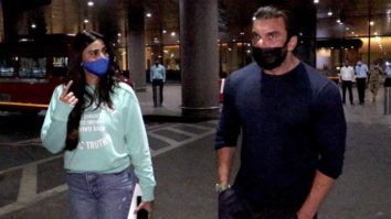 Daisy Shah and Sohail Khan spotted at the airport
