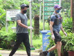 Fitness icon Anil Kapoor spotted during The Walk