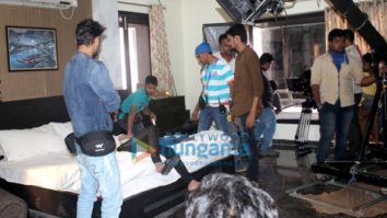 On The Sets from the movie Intezaar Koi Aane Ko Hai…