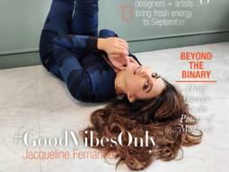 Jacqueline Fernandez takes well being and positivity one step ahead as she features on the cover of Grazia India