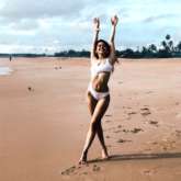 Jawaani Jaaneman actress Alaya F sizzles in white swimsuit in Goa