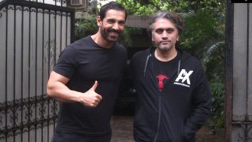 John Abraham and Mohit Suri snapped post meeting at John’s office in Bandra