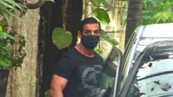 John Abraham spotted at Sunny Super Sound in Juhu