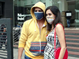 Karanvir Bohra & Teejay Sidhu SPOTTED at Natures Basket