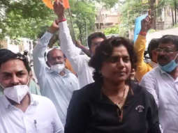 Karni Sena Protests in support of Kangana Ranaut