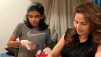 Madhuri Dixit sets up kitchen garden with her family, watch video